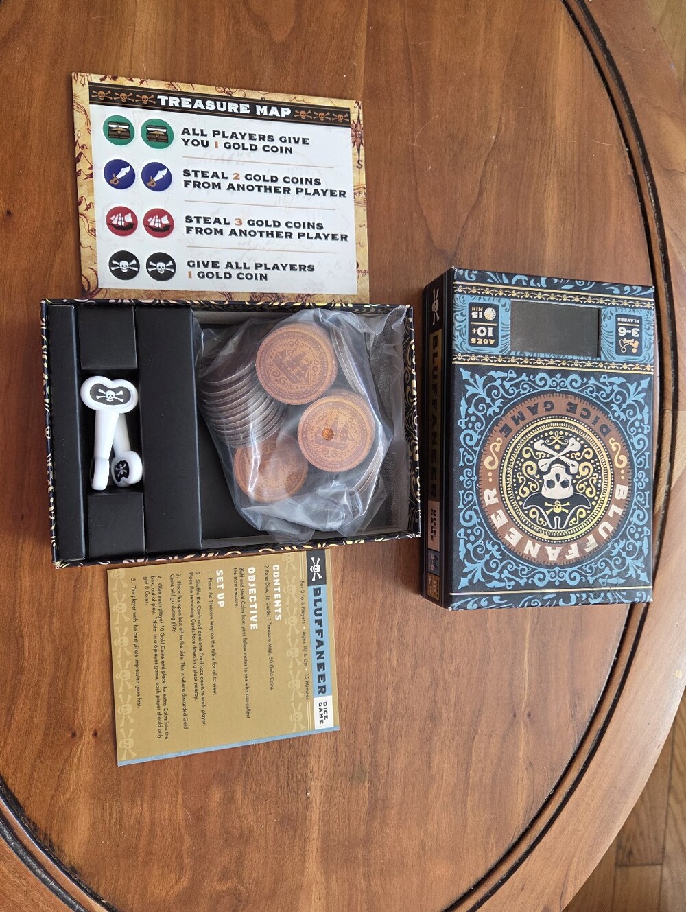 Bluffaneers Dice Game